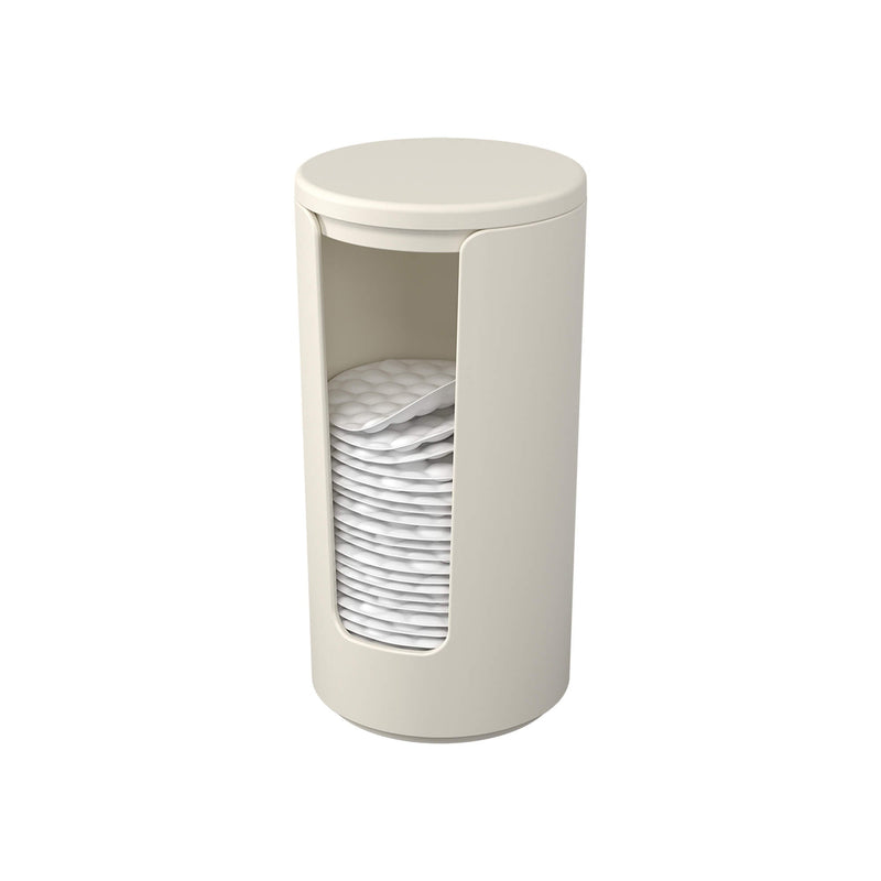 Porta Algodón Circular Serene Gris Claro Coza®