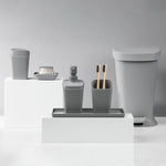 Soporte para Cepillo de Dientes New Square Gris Frío Coza®