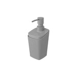 Dispensador de Jabón Liquido 350ml New Square Gris Frío Coza®