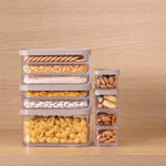 Contenedor Clear Duo 560ml Gris Grafito Coza®