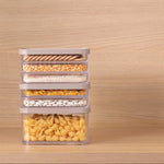 Contenedor Clear Grande 1 Litro Gris Grafito Coza®