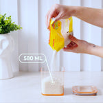 Contenedor Hermético Modo 580ml Cristal Coza®