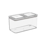 Contenedor Hermético Rectangular Modo 1,3 Litros Cristal Coza®