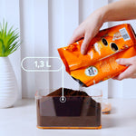 Contenedor Hermético Rectangular Modo 1,3 Litros Cristal Coza®