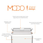 Contenedor Hermético Rectangular Modo 1,3 Litros Cristal Coza®