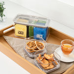 Contenedor Hermético Rectangular Modo 1,3 Litros Cristal Coza®