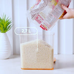 Contenedor Hermético Rectangular Modo 2,7 Litros Cristal Coza®