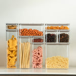 Contenedor Hermético Rectangular Modo 530ml Cristal Coza®