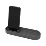 Bandeja para Baño con Soporte para Celular Serene Gris Grafito Coza®