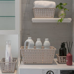 Cesta Organizadora con Tapa One Grande 4,7 Litros Negro Coza®