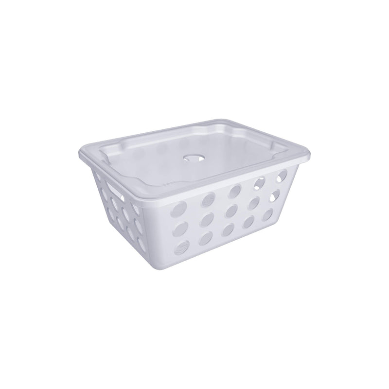Cesta Organizadora con Tapa One Pequeña 1,5 Litros Natural Coza®