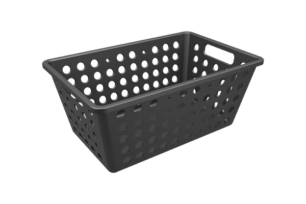 Cesta Organizadora One Grande 4,7 Litros Negro Coza®