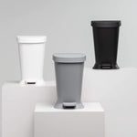 Basurero con Pedal New Square 5 Litros Gris Frío Coza®