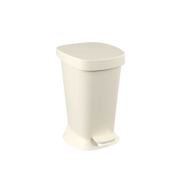 Basurero con Pedal New Square 5 Litros Gris Claro Coza®