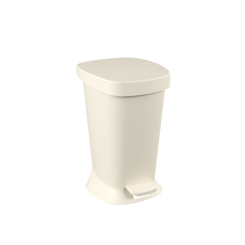 Basurero con Pedal New Square 5 Litros Gris Claro Coza®