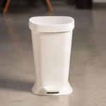 Basurero con Pedal New Square 5 Litros Gris Claro Coza®