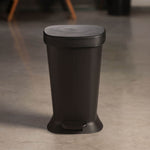 Basurero con Pedal New Square 5 Litros Negro Coza®