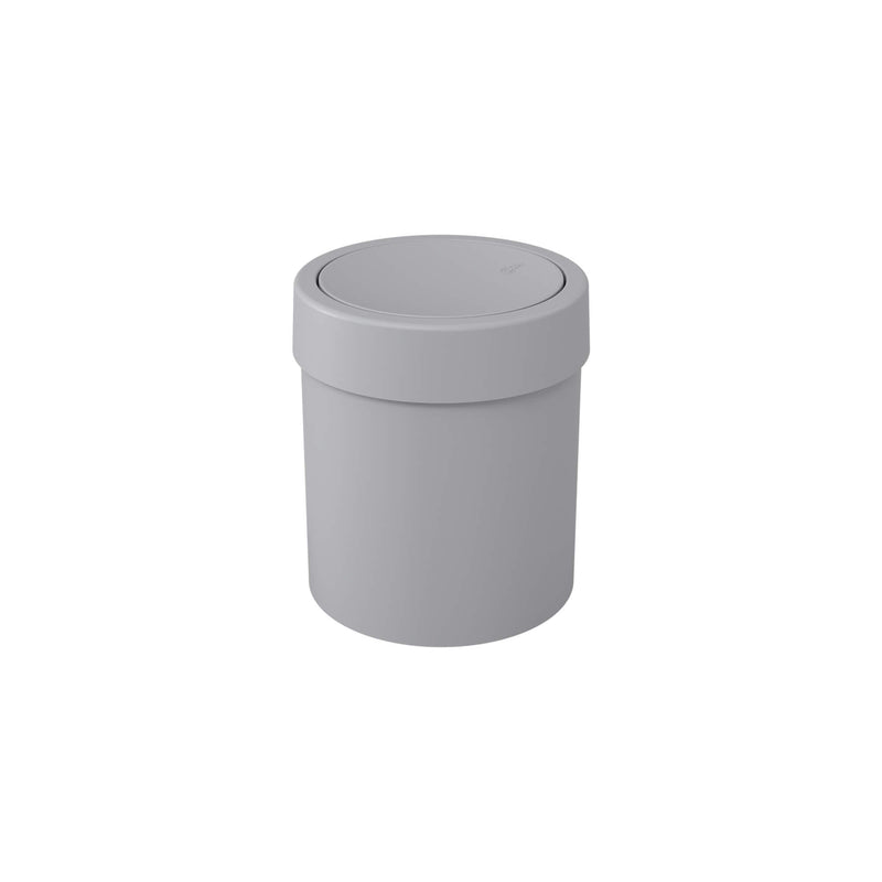 Basurero con Tapa Basculante 5 Litros Gris Frío Coza®