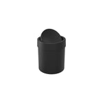 Basurero con Tapa Basculante 5 Litros Negro Coza®