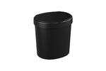 Basurero con Tapa Basic 2,5 Litros Negro Coza®