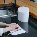 Basurero con Tapa Basic 4 Litros Negro Coza®