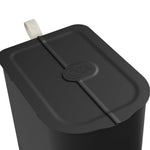 Basurero Mariposa con Pedal 6L Negro con Asa Coza®