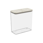 Contenedor Hermético Rectangular Modo 2,7 Litros Gris Claro Coza®